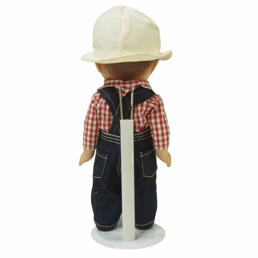 BUDDY LEE バディリー LOT99666-004 マイクカンパニー 復刻 ギンガムシャツ サロペット ドール 人形 ベージュ系 レッド系 インディゴブルー系【中古】