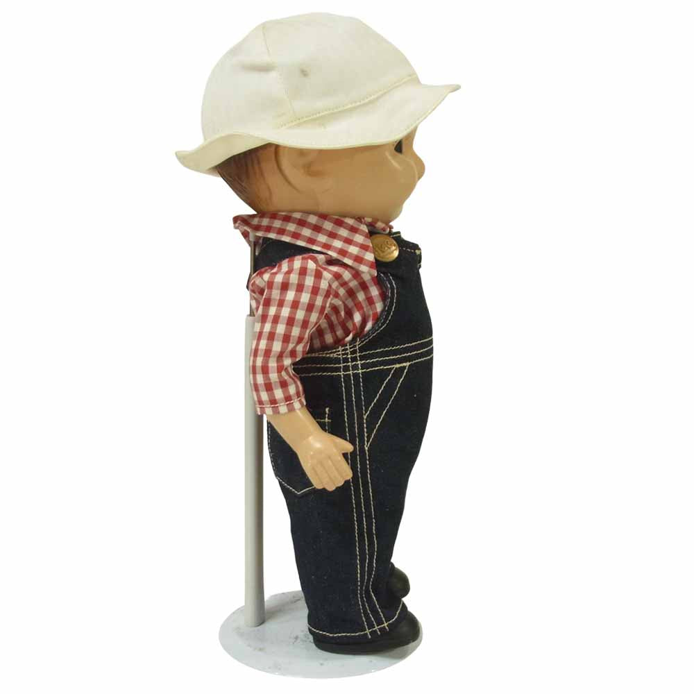 BUDDY LEE バディリー LOT99666-004 マイクカンパニー 復刻 ギンガムシャツ サロペット ドール 人形 ベージュ系 レッド系 インディゴブルー系【中古】