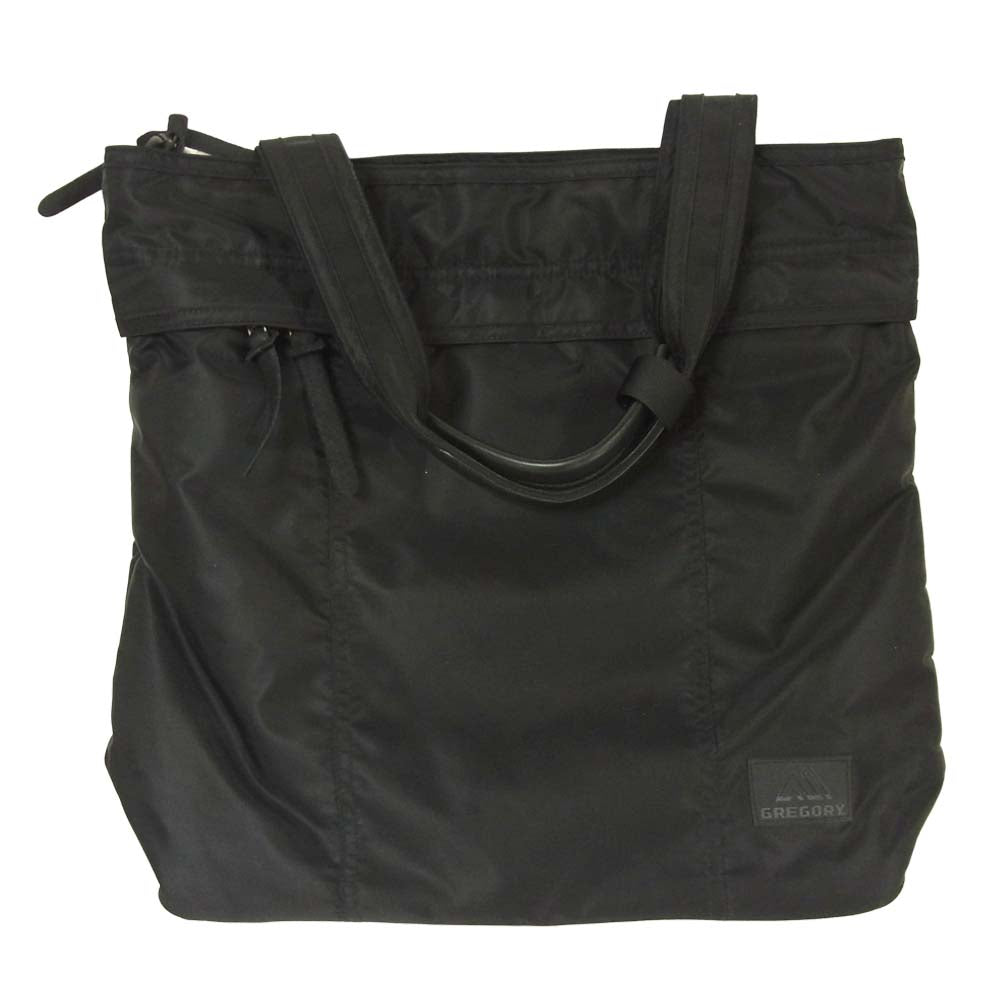 GREGORY グレゴリー Ascend Tote Bag 2WAY アセンド トート バッグ ショルダー ブラック系【美品】【中古】