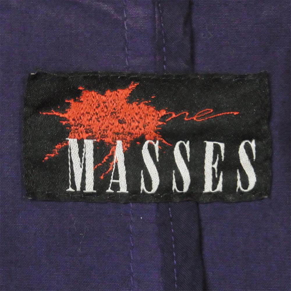 マシス FACTORY JKT COAT ファクトリー ジャケット コート コットン 日本製 パープル系 S【中古】