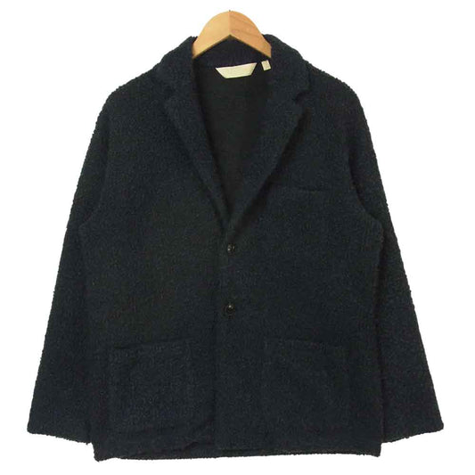 The Stylist Japan ザスタイリストジャパン BOUQUET KNIT JKT ブークレ ニット ジャケット ダークネイビー系 M【中古】