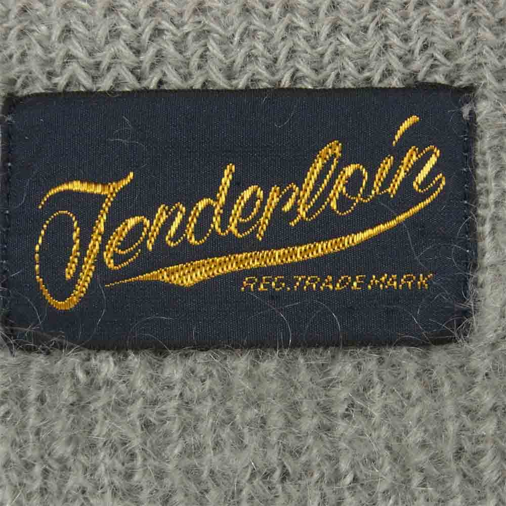 TENDERLOIN テンダーロイン T-MOHAIR CARDIGAN モヘア ウール カーディガン 日本製 グレー系 S【中古】