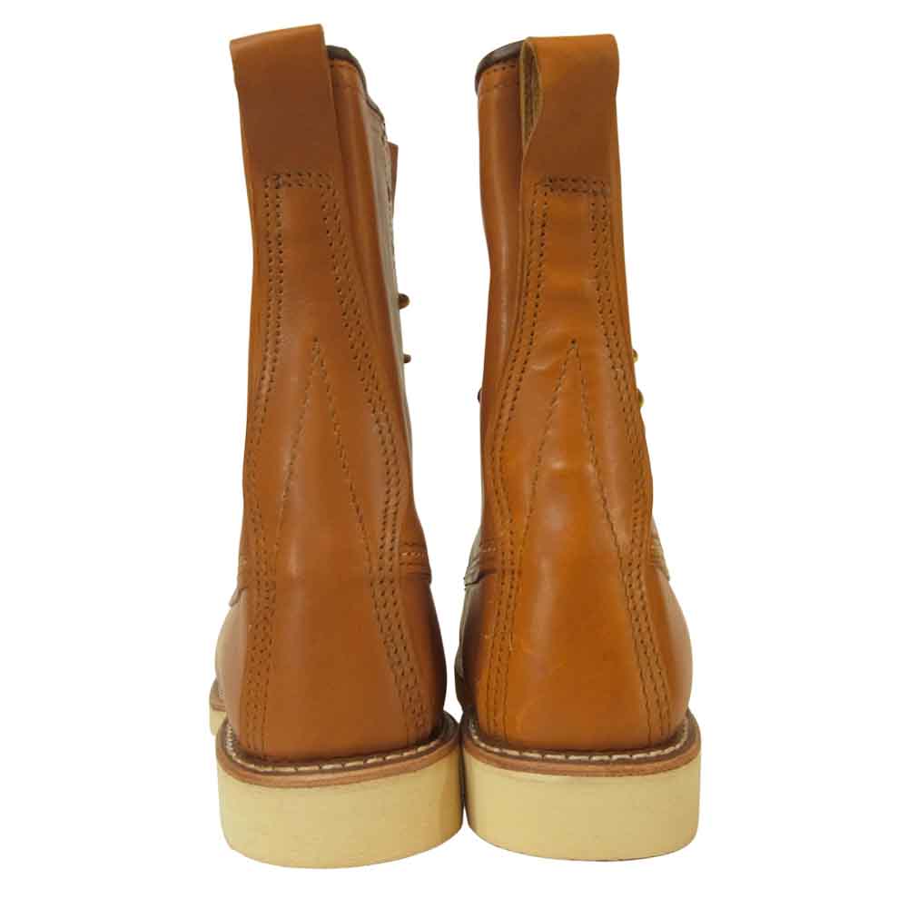RED WING レッドウィング 9877 IRISH SETTER 8 MOC ゴールドラセット セコイア 8インチ モックトゥ ブーツ ブラウン系 27cm【新古品】【未使用】【中古】