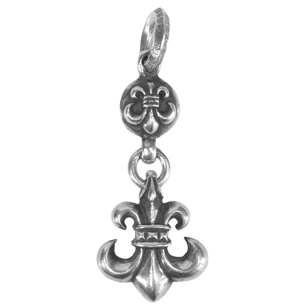 CHROME HEARTS クロムハーツ（原本有） 1B BS FLEUR ワンボール フレア ペンダント トップ 925 シルバー系【中古】