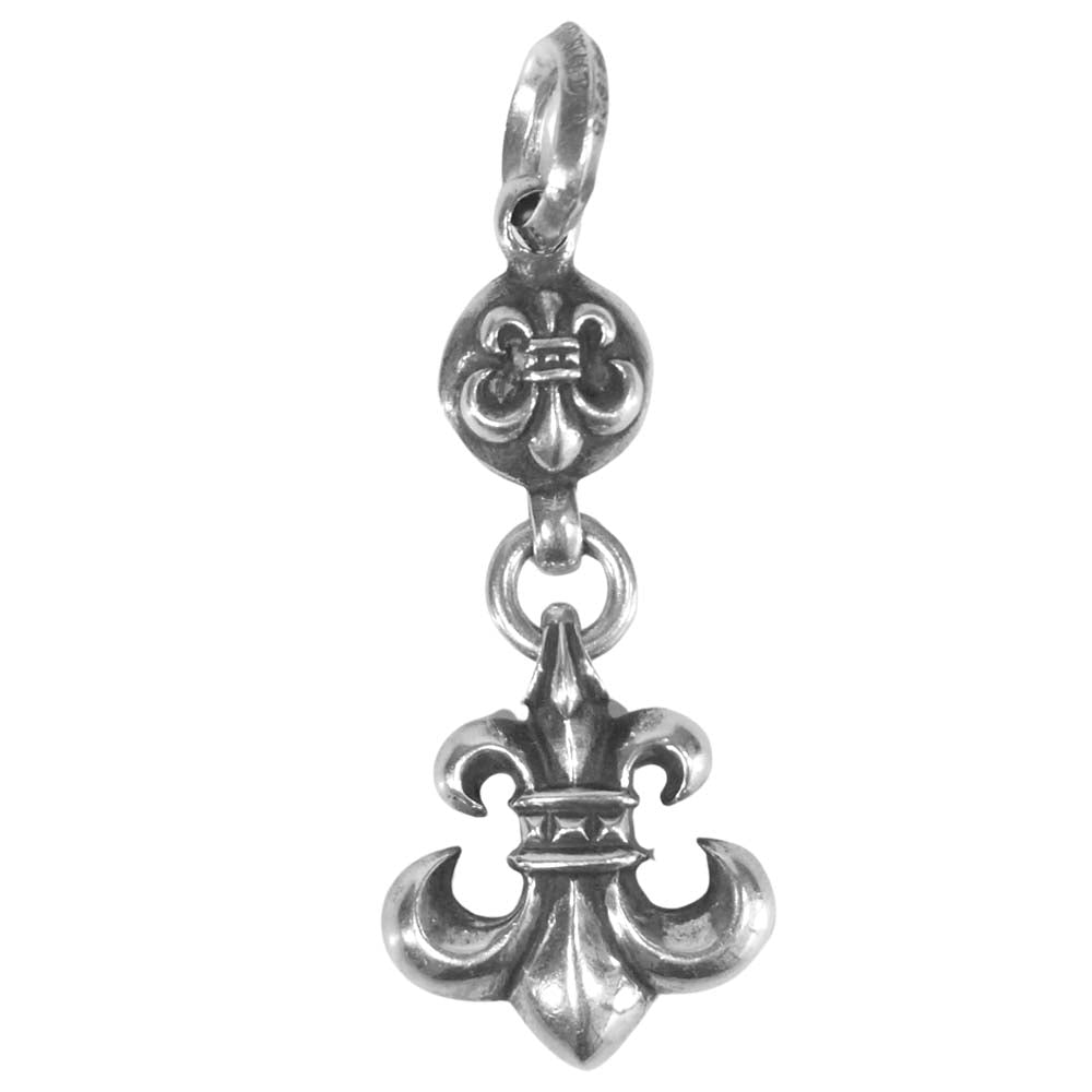 CHROME HEARTS クロムハーツ（原本有） 1B BS FLEUR ワンボール フレア ペンダント トップ 925 シルバー系【中古】