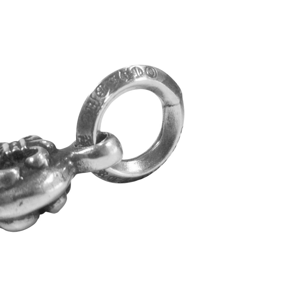 CHROME HEARTS クロムハーツ（原本有） 1B BS FLEUR ワンボール フレア ペンダント トップ 925 シルバー系【中古】
