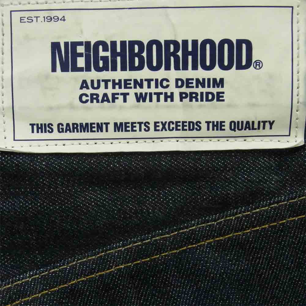NEIGHBORHOOD ネイバーフッド 20SS 201XBNH-PTM04 RIGID.DP BASIC デニム パンツ コットン インディゴブルー系 S【中古】