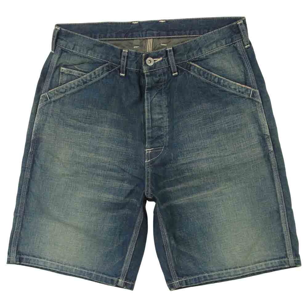 NEIGHBORHOOD ネイバーフッド 20SS 201XBNH-PTM02S 未使用品 WASHED UTILITY C-ST ヴィンテージ加工 ユーティリティ ショーツ ショートパンツ インディゴブルー系 S【極上美品】【中古】