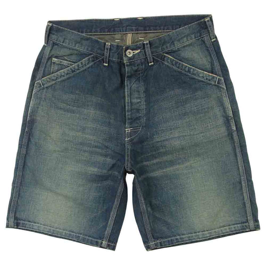 NEIGHBORHOOD ネイバーフッド 20SS 201XBNH-PTM02S 未使用品 WASHED UTILITY C-ST ヴィンテージ加工 ユーティリティ ショーツ ショートパンツ インディゴブルー系 S【極上美品】【中古】