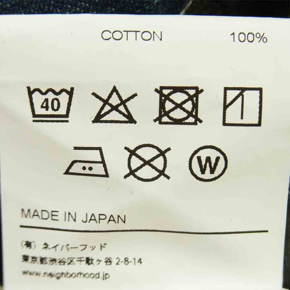 NEIGHBORHOOD ネイバーフッド 20SS 201XBNH-PTM02S 未使用品 WASHED UTILITY C-ST ヴィンテージ加工 ユーティリティ ショーツ ショートパンツ インディゴブルー系 S【極上美品】【中古】