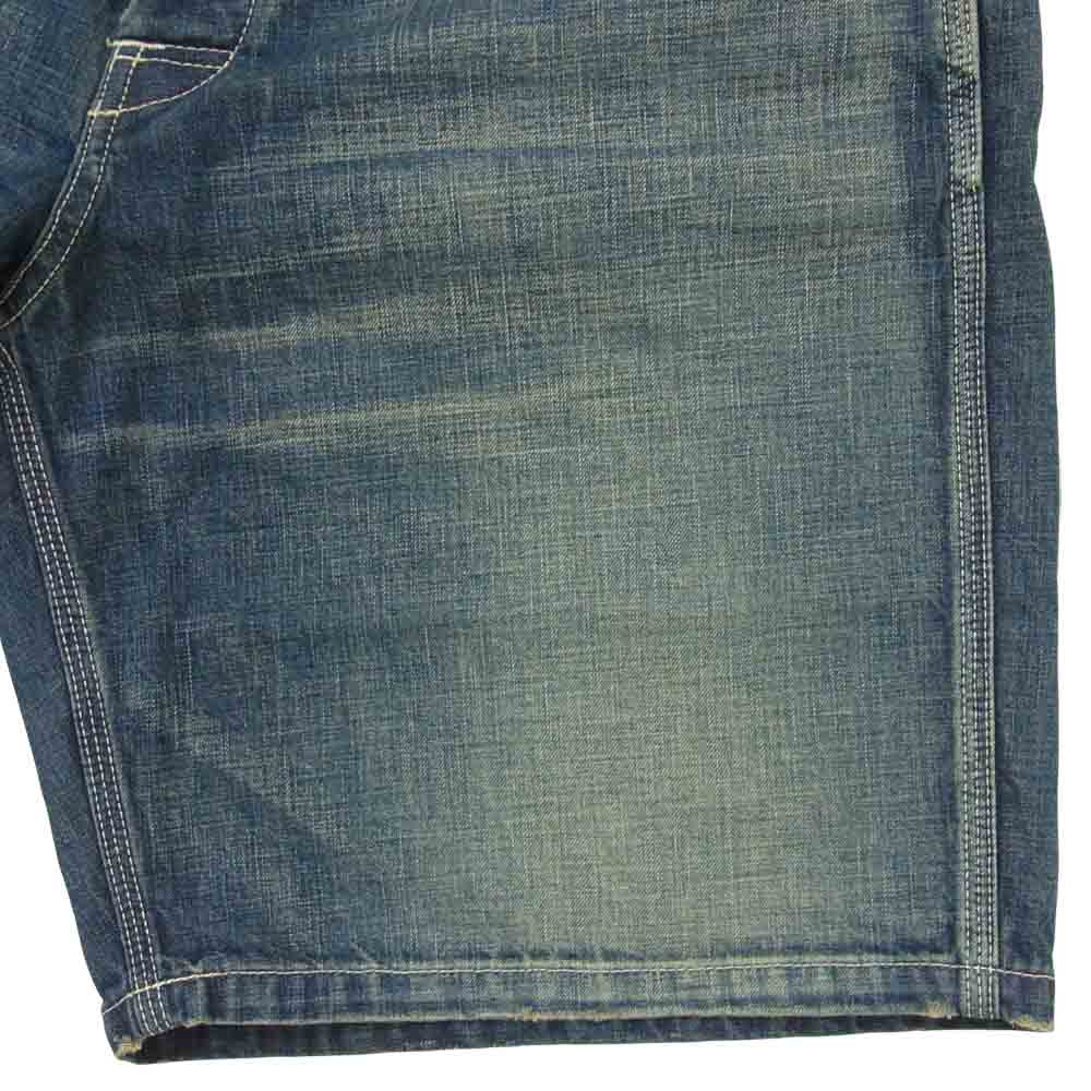 NEIGHBORHOOD ネイバーフッド 20SS 201XBNH-PTM02S 未使用品 WASHED UTILITY C-ST ヴィンテージ加工 ユーティリティ ショーツ ショートパンツ インディゴブルー系 S【極上美品】【中古】