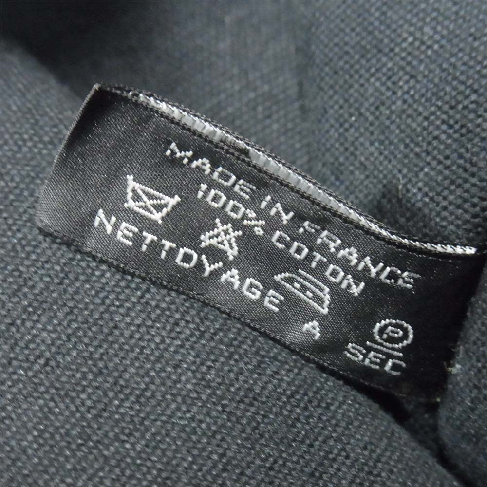 HERMES エルメス フールトゥ MM トート バッグ コットン フランス製 トートバッグ ブラック系【中古】