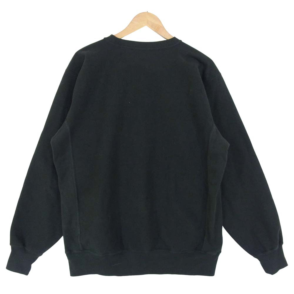 AURALEE オーラリー A9AP02SM SUPER MILLED SWEAT P/O  スーパー ミルド スウェット ブラック系 4【中古】