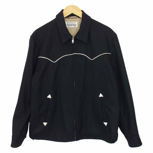 WACKO MARIA ワコマリア WESTERN JACKET ウエスタン ジャケット ブラック系 L【美品】【中古】
