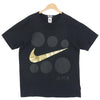 COMME des GARCONS コムデギャルソン 18SS CT2152-010 NIKE ナイキ BLACK COMME des GARCONS プリント Tシャツ ブラック系 XXL【中古】