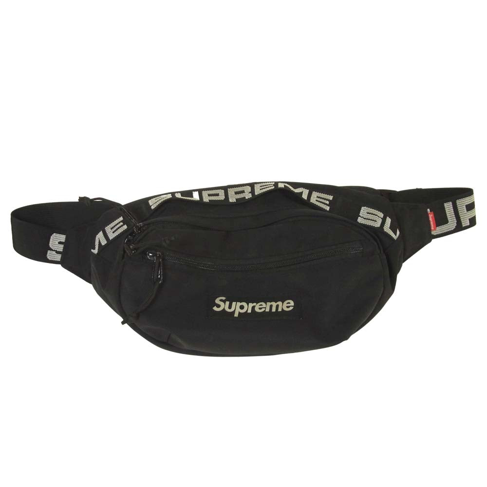 Supreme シュプリーム 18SS Waist Bag ウエスト バッグ 中国製 ブラック系【中古】