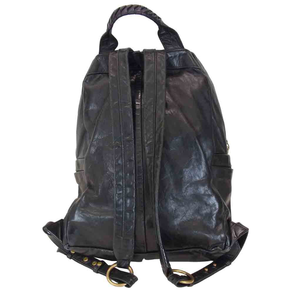 コーネリアンタウラス co11fwfr303 Functional Ruck ファンクショナル リュック 牛革 レザー バッグ ブラック系【中古】