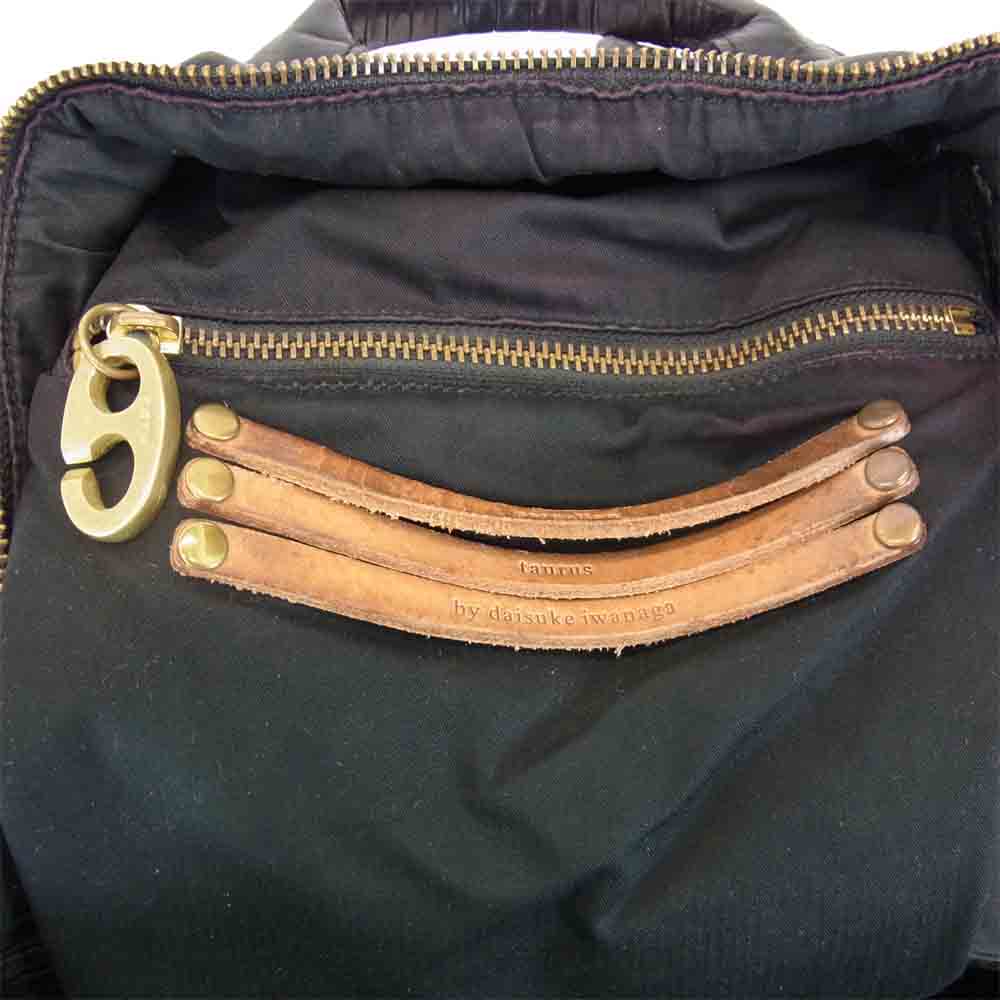 コーネリアンタウラス co11fwfr303 Functional Ruck ファンクショナル リュック 牛革 レザー バッグ ブラック系【中古】