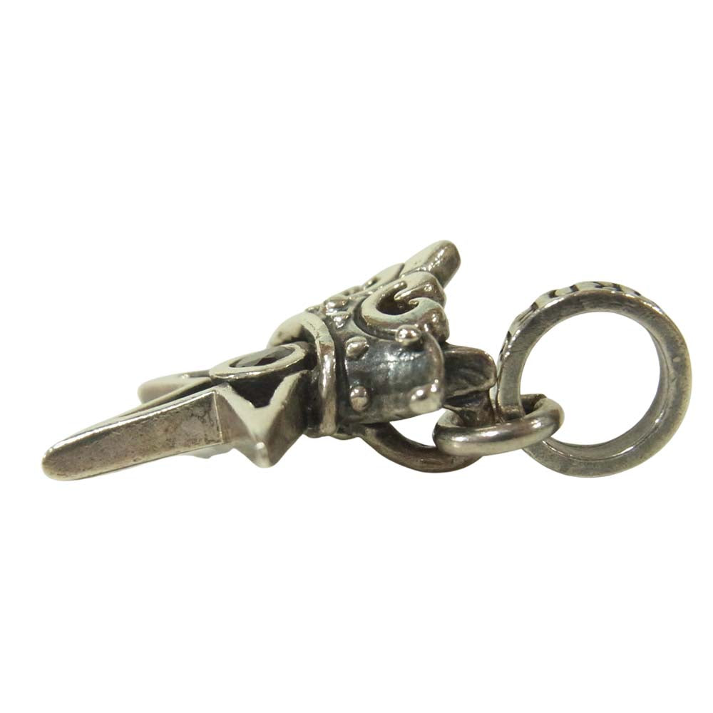 ROYAL ORDER ロイヤルオーダー Small Star frame w/ Crown スター フレーム ペンダント トップ シルバー925 シルバー系【中古】