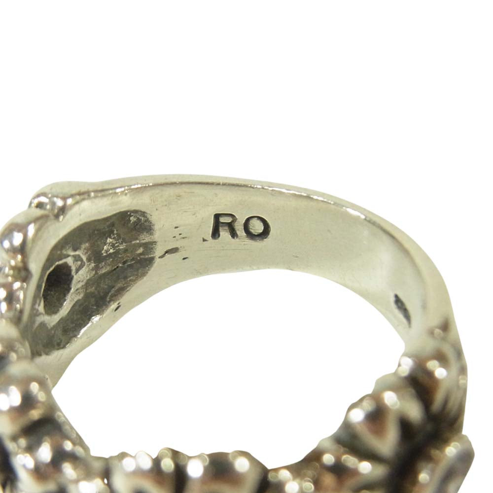ROYAL ORDER ロイヤルオーダー ライン デイジー フラワー リング シルバー925 シルバー系 11.5号【中古】