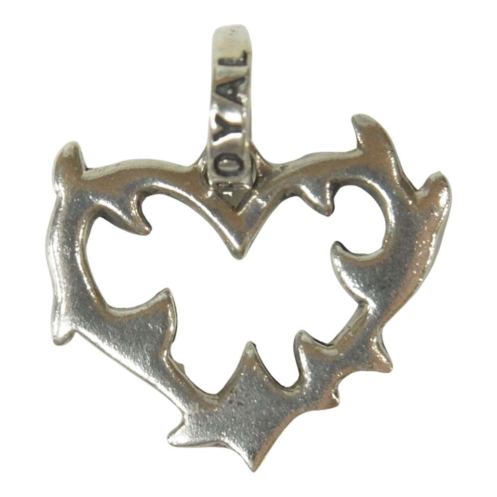 ROYAL ORDER ロイヤルオーダー AURORA HEART ハート ペンダント トップ【中古】