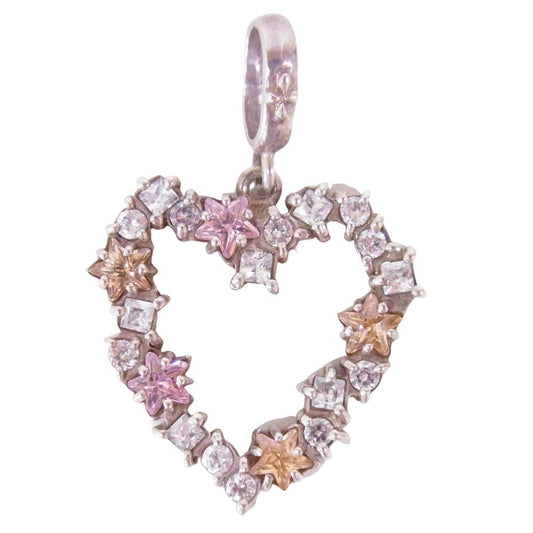 Loree Rodkin ローリーロドキン love＆hate ラヴ&ヘイト ハート ペンダント 925 シルバー系【中古】