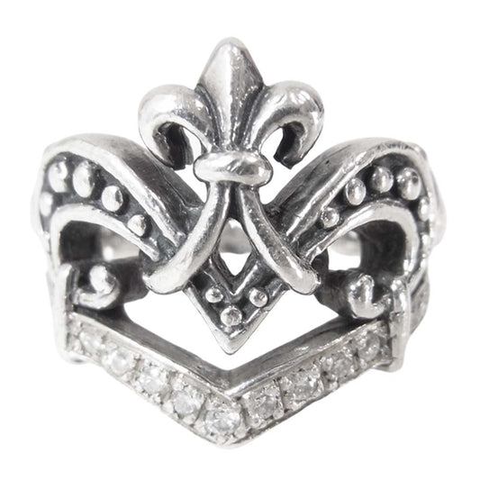 ROYAL ORDER ロイヤルオーダー ヴェロニク ティアラ リング  シルバー系 12【中古】