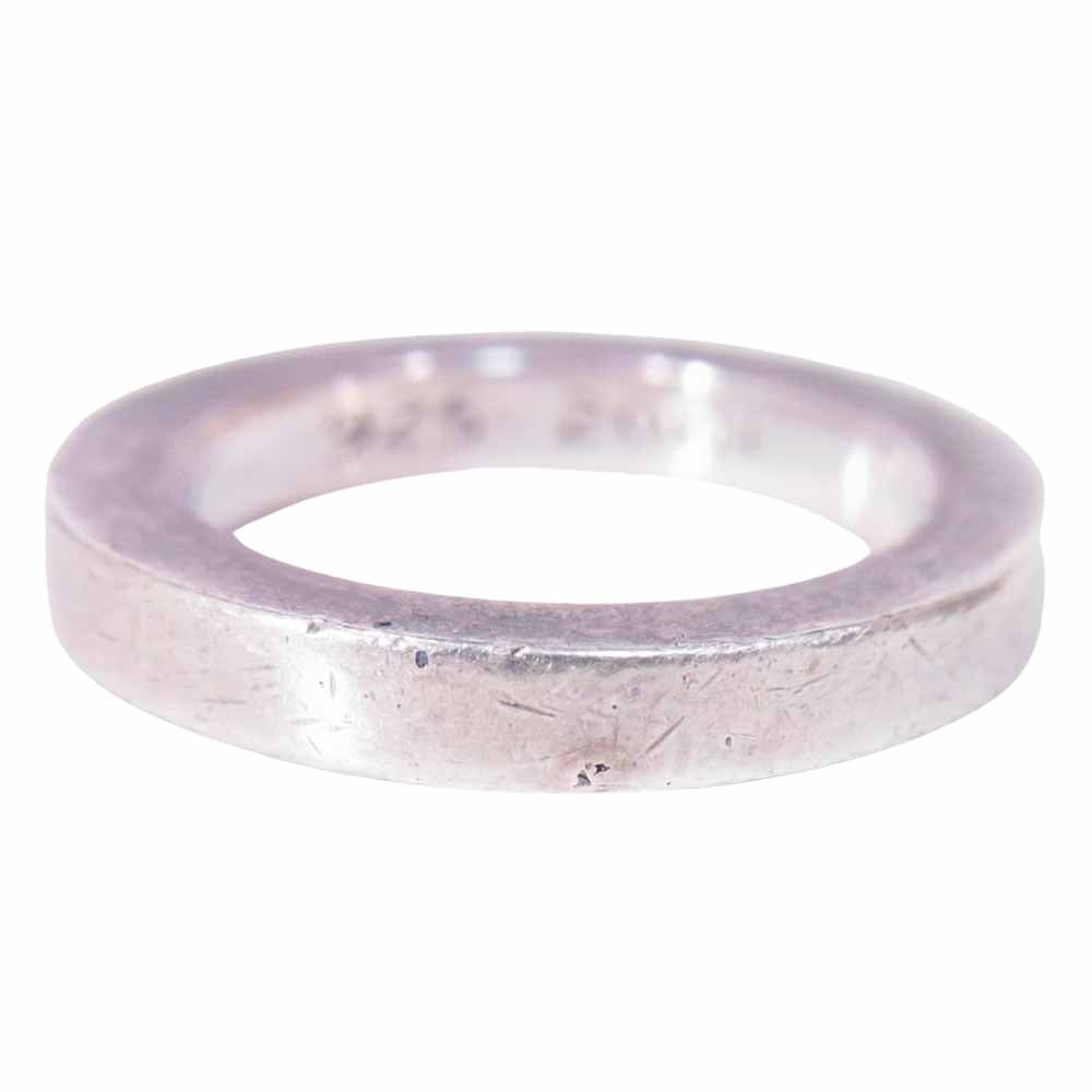 CHROME HEARTS クロムハーツ（原本無） 3㎜ スペーサー リング プレーン 指輪 シルバー系 9号程度【中古】