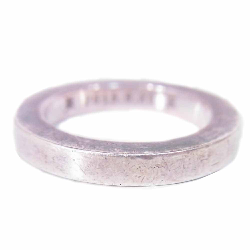 CHROME HEARTS クロムハーツ（原本無） 3㎜ スペーサー リング プレーン 指輪 シルバー系 9号程度【中古】