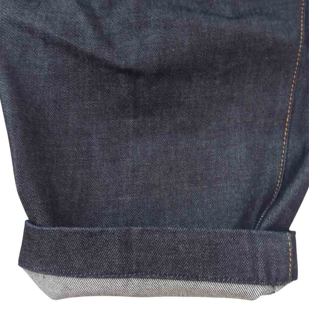 NEON SIGN ネオンサイン 21SS N0343 WIDE DENIM SLACKS ワイド デニム スラックス インディゴブルー系 42【極上美品】【中古】