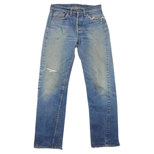 Levi's リーバイス 501XX 501XX ビンテージ オリジナル 両面BIGE J刻印 デニムパンツ インディゴブルー系 サイズ表記無【中古】