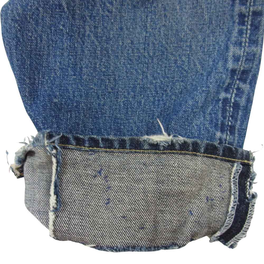 Levi's リーバイス 501XX 501XX ビンテージ オリジナル 両面BIGE J刻印 デニムパンツ インディゴブルー系 サイズ表記無【中古】