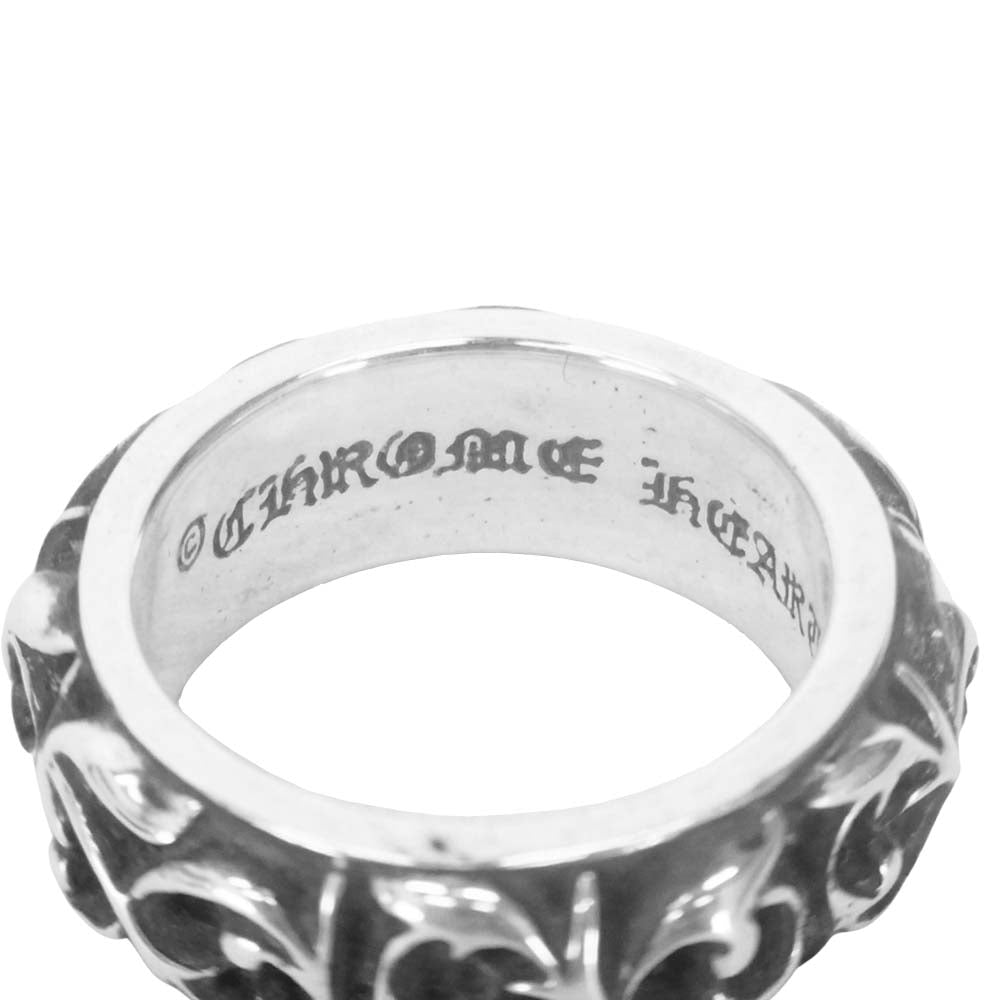 CHROME HEARTS クロムハーツ（原本無） ETRNITY VINE BAND エタニティ ヴァイン バンド リング シルバー系【中古】