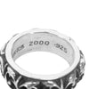CHROME HEARTS クロムハーツ（原本無） ETRNITY VINE BAND エタニティ ヴァイン バンド リング シルバー系【中古】
