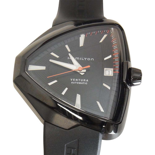 HAMILTON ハミルトン Ventura Elvis 80 Automatic Watch ベンチュラ エルヴィス80 自動巻 時計 ブラック系【極上美品】【中古】