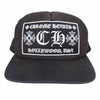 CHROME HEARTS クロムハーツ（原本無） TRUCKER CAP CH パッチ クロスボール トラッカー メッシュ キャップ ブラック系【中古】