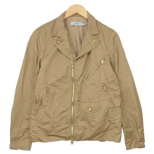 nonnative ノンネイティブ 11SS NN-J1913 RIDER SHORT JACKET ライダー ショート ジャケット ベージュ系 1【中古】