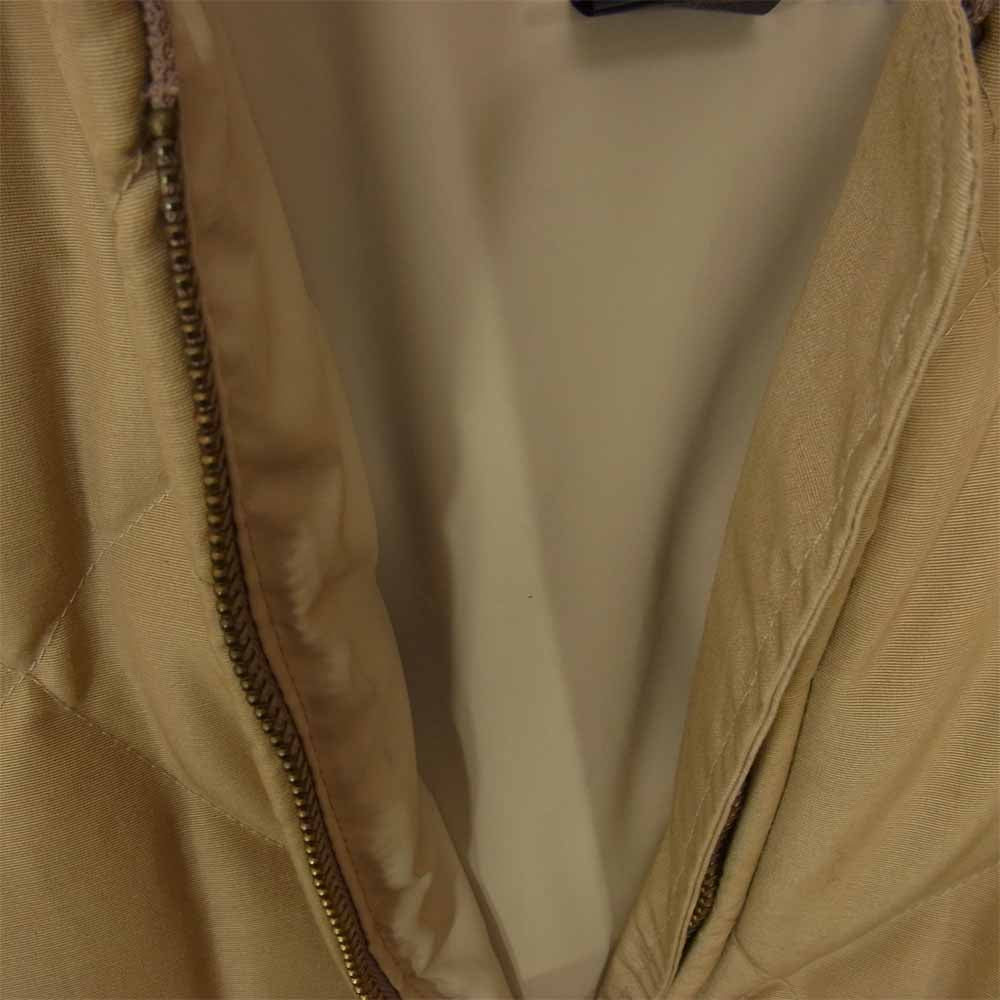 Eddie Bauer エディー・バウアー USA製 国内正規品 日の出タグ復刻 SKYLINER スカイライナー ダウン ジャケット ベージュ系 M【中古】