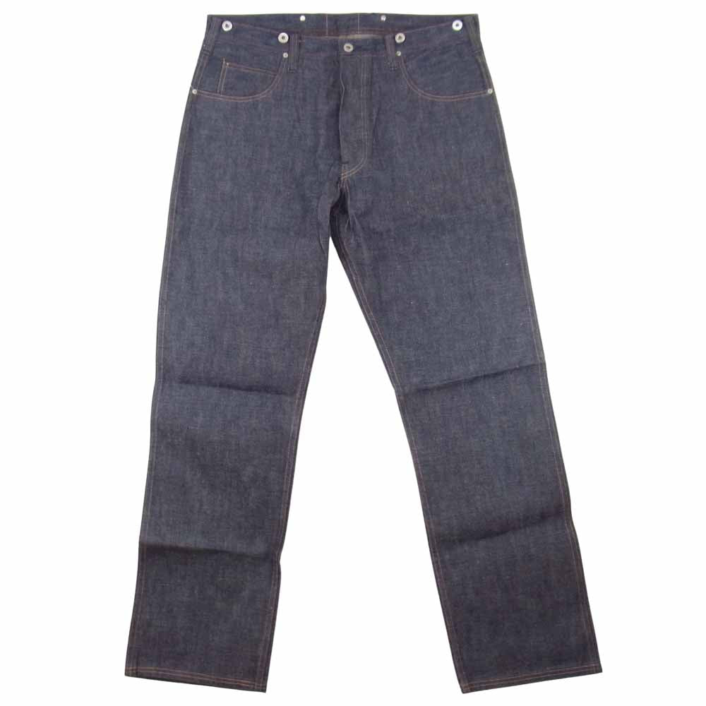 WAREHOUSE ウエアハウス 1601 10TH ANNIVERSARY 10周年記念 ブラックベアモデル デニムパンツ インディゴブルー系 36【極上美品】【中古】