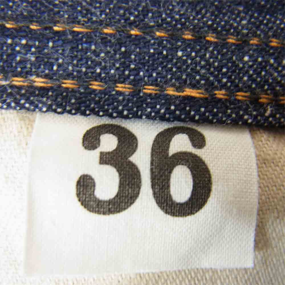 WAREHOUSE ウエアハウス 1601 10TH ANNIVERSARY 10周年記念 ブラックベアモデル デニムパンツ インディゴブルー系 36【極上美品】【中古】