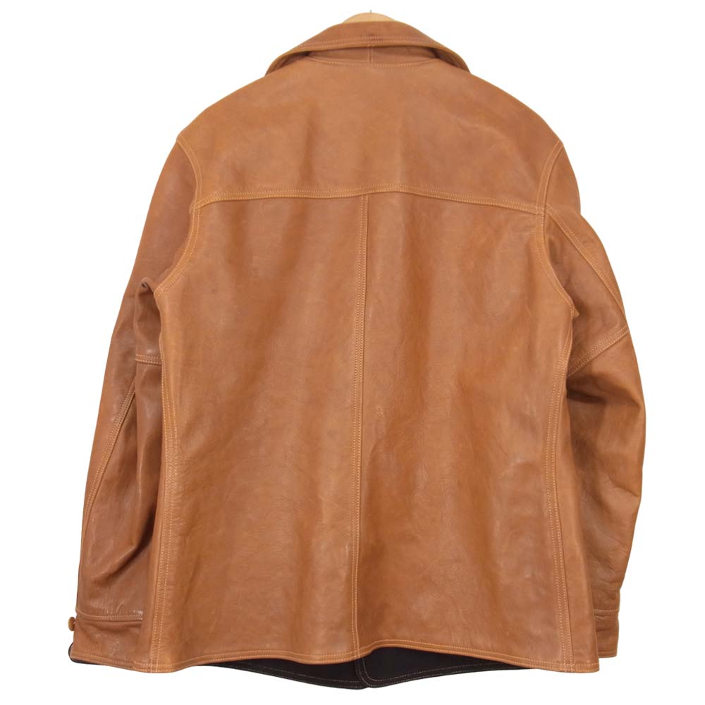 BOOTLEGGERS ブートレガーズ SWITCHYARD COAT ホースハイド スイッチヤード コート ブラウン系 42【美品】【中古】
