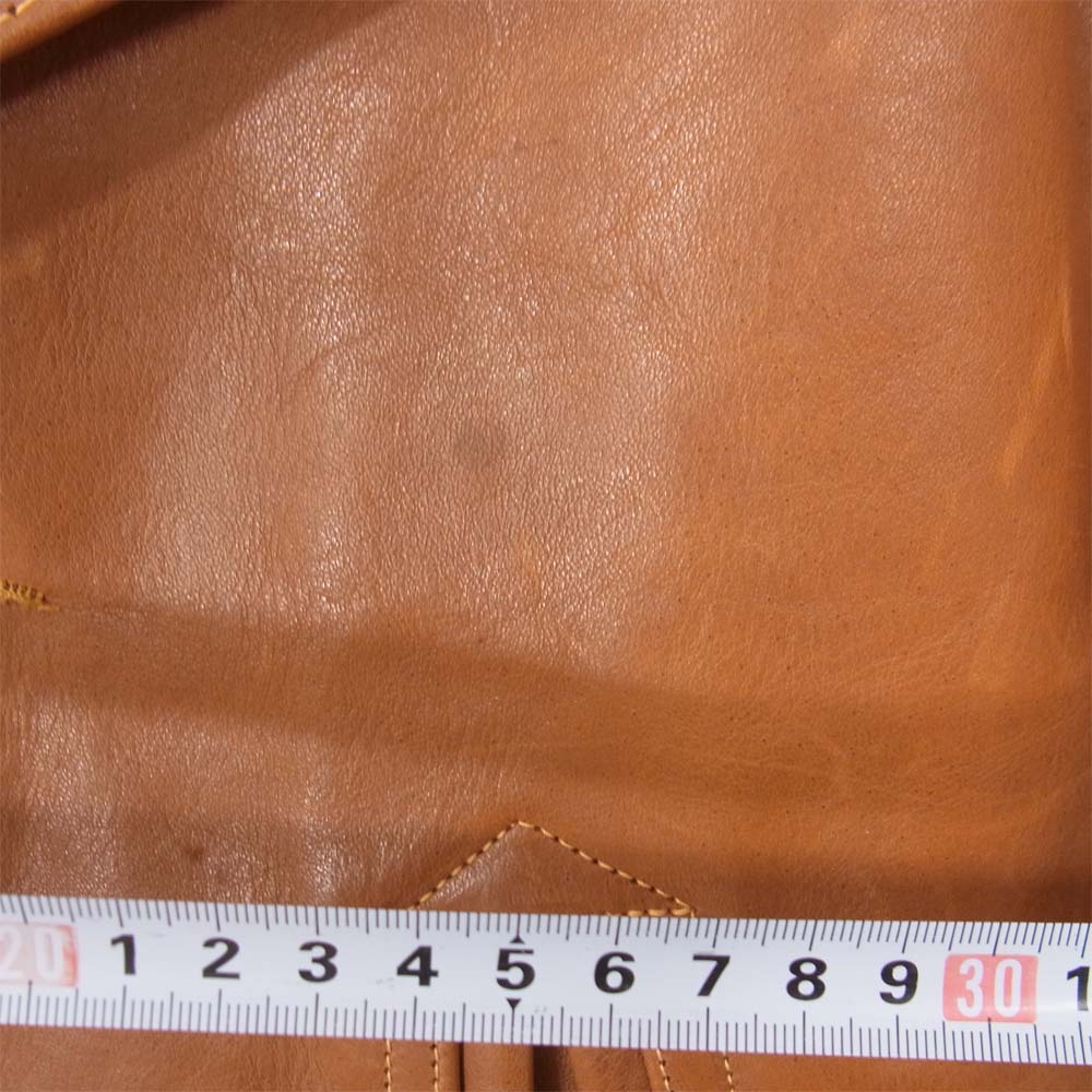 BOOTLEGGERS ブートレガーズ SWITCHYARD COAT ホースハイド スイッチヤード コート ブラウン系 42【美品】【中古】