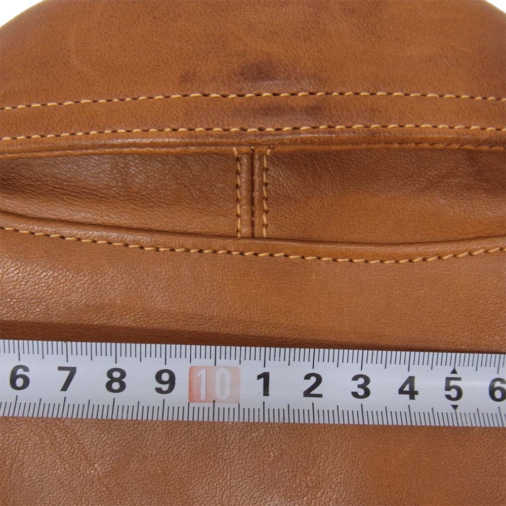 BOOTLEGGERS ブートレガーズ SWITCHYARD COAT ホースハイド スイッチヤード コート ブラウン系 42【美品】【中古】