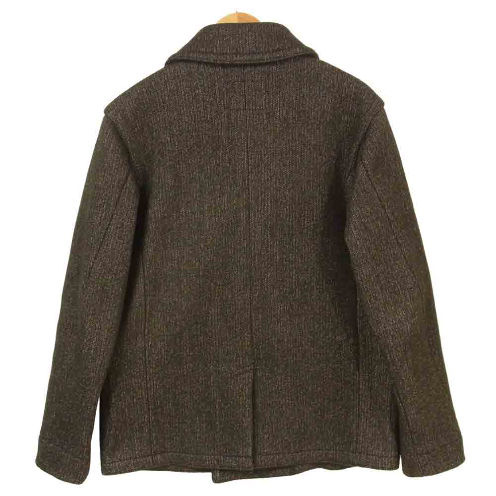 FULLCOUNT フルカウント BBJ8-007 BROWN'S BEACH ブラウンズビーチ P-COAT Pコート ブラウン系 42【美品】【中古】