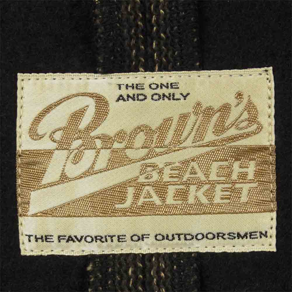 FULLCOUNT フルカウント BBJ8-007 BROWN'S BEACH ブラウンズビーチ P-COAT Pコート ブラウン系 42【美品】【中古】
