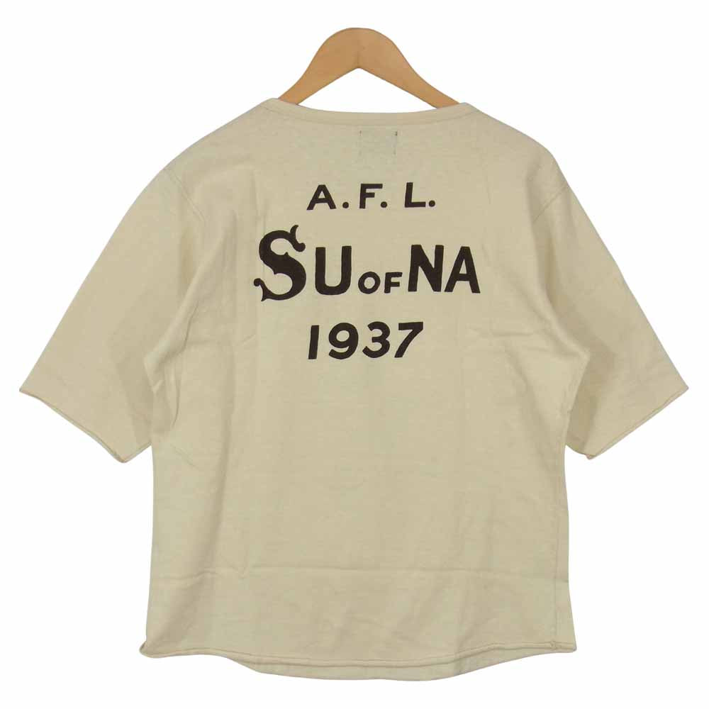 FREEWHEELERS フリーホイーラーズ POWER WEAR 7分袖 Tシャツ カットソー オフホワイト系 42【中古】