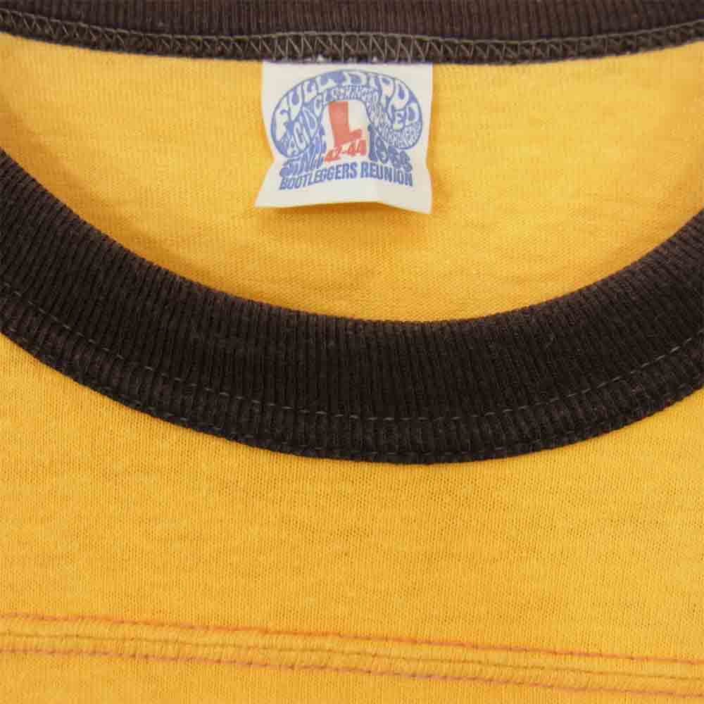 BOOTLEGGERS ブートレガーズ SANDIEGO 200 フットボール Tシャツ イエロー系 L【中古】
