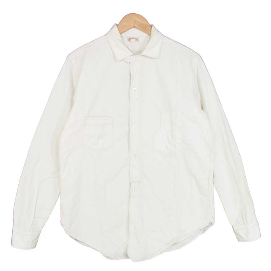 FREEWHEELERS フリーホイーラーズ UNION SPECIAL OVERALLS ワークシャツ オフホワイト系 16【中古】