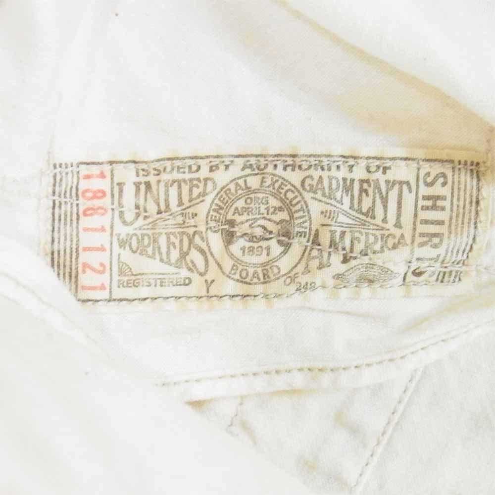 FREEWHEELERS フリーホイーラーズ UNION SPECIAL OVERALLS ワークシャツ オフホワイト系 16【中古】