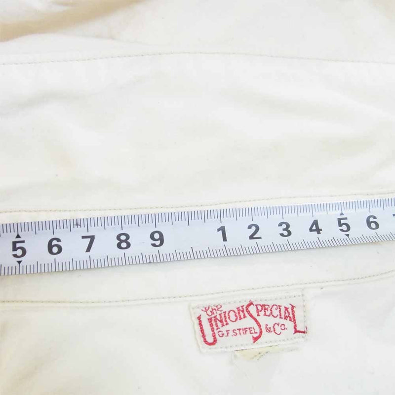 FREEWHEELERS フリーホイーラーズ UNION SPECIAL OVERALLS ワークシャツ オフホワイト系 16【中古】